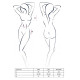 Сексуальный комплект Passion Erotic Line ULLA SET S/M Черный