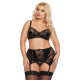Комплект білизни SoftLine Joana Чорний XL