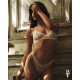 Комплект Obsessive Alissium 2-pcs set, M/L, кружево, лиф с мягкой чашкой, трусики танга