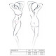 Комплект білизни Passion MIRAJANE SET Чорний XXL/XXXL