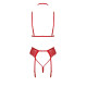 Комплект Kissable Bondage Kiss Set Red S/M