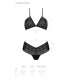 Комплект Passion KERRIA BIKINI black, S/M, бралетт и трусики-бикини