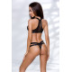 Комплект белья Passion ARIN SET Черный L/XL