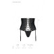 Пояс-корсет из экокожи Passion Celine Set black S/M