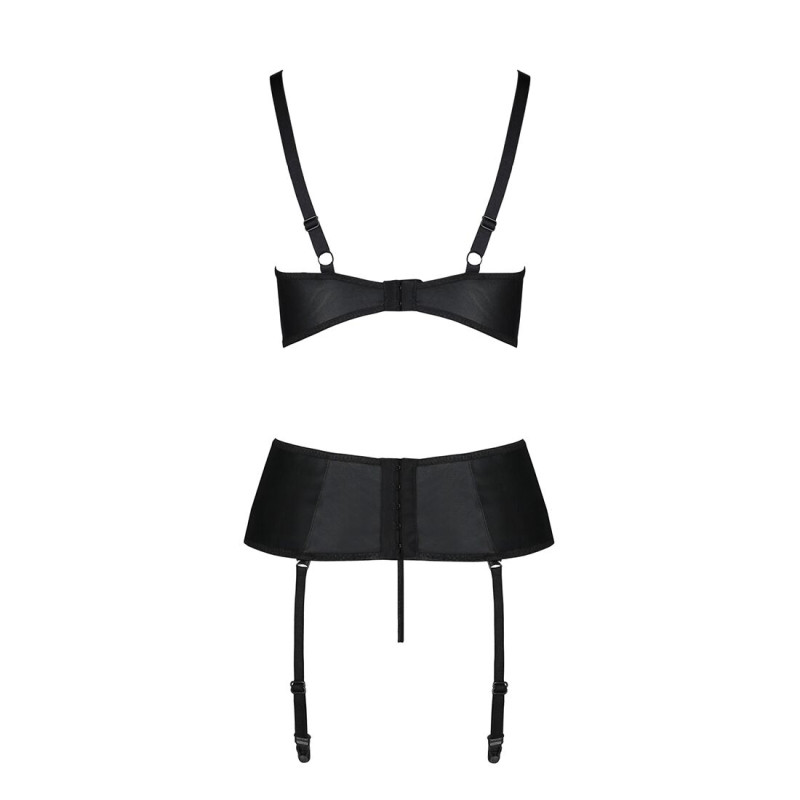 Корсет с открытой грудью Passion JANNIES CORSET black S/M