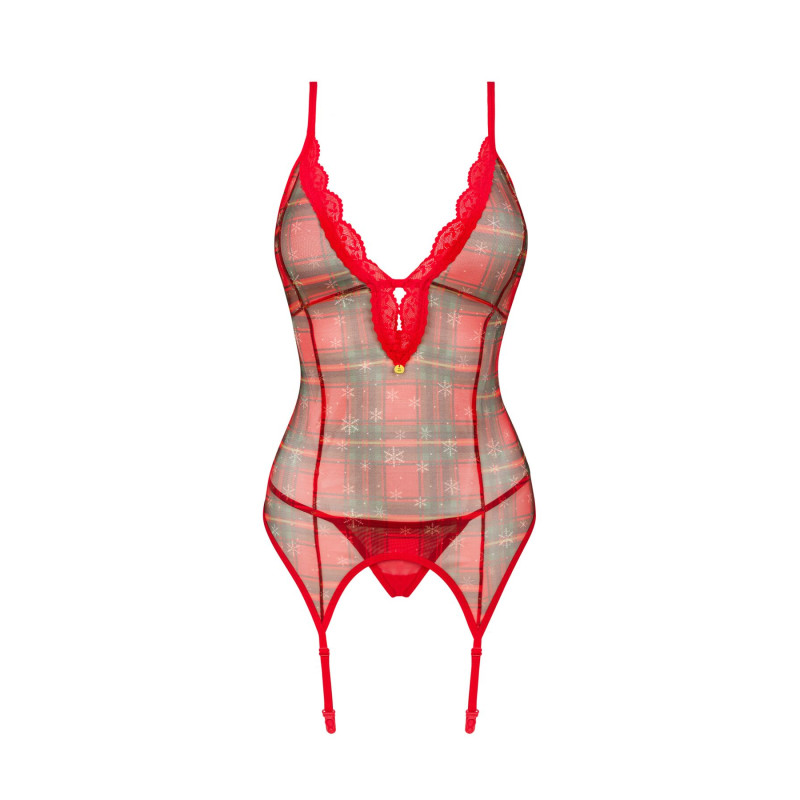 Корсет Obsessive Jollymore corset XL/2XL