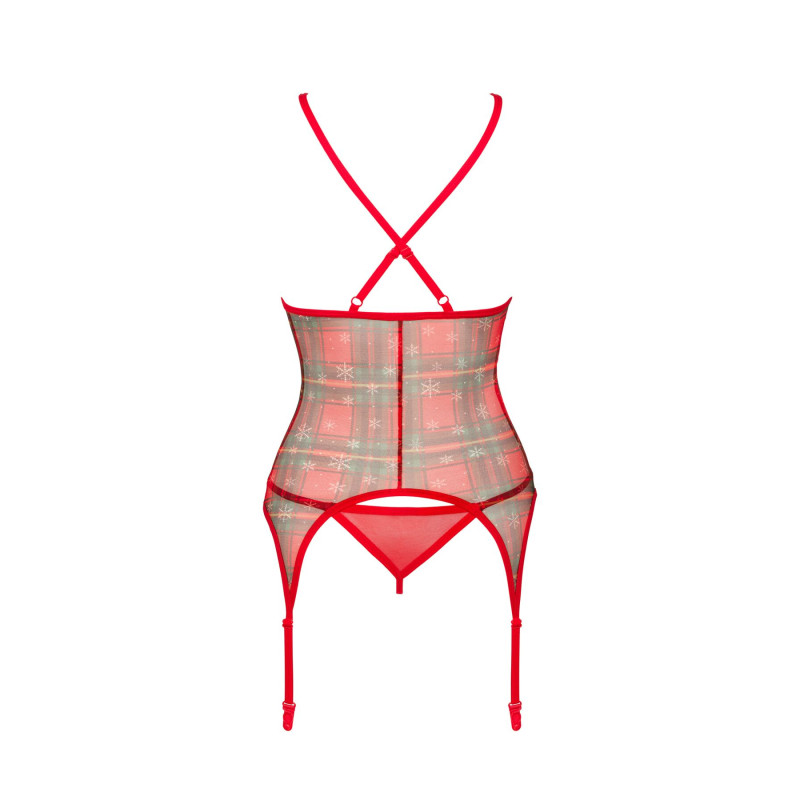 Корсет Obsessive Jollymore corset XL/2XL