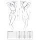 Корсет-платье Passion Erotic Line MADDIE CORSET S/M Черное