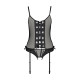 Корсет зі шнурівкою Passion NESSY CORSET black S/M