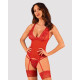 Obsessive Lacelove corset красный XL/2XL