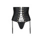 Пояс-корсет из экокожи Passion Celine Set black L/XL