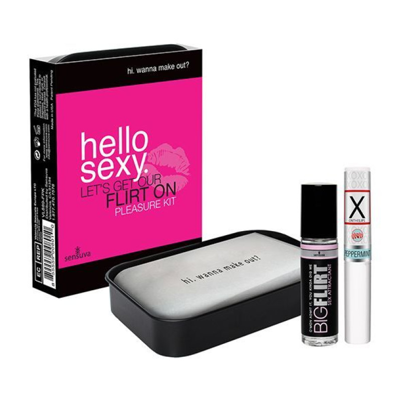 Подарунковий набір для флірту Sensuva Hello Sexy