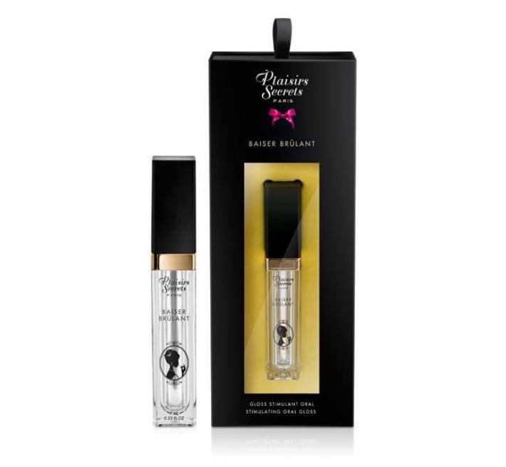 Стимулюючий блиск для губ Plaisirs Secrets Stimulating Oral Gloss Baiser Brulant 7 мл