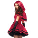 Эротический костюм Красной шапочки Leg Avenue Gothic Red Riding Hood M, платье, накидка