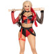 Эротический костюм Leg Avenue Crime Spree Sweetie Costume S, топ, шорты