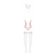 Эротический костюм кролика Obsessive Bunny suit 4 pcs costume pink S/M