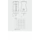 Эротический костюм стюардессы Obsessive Stewardess 3 pcs costume серый L/XL