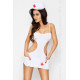 Еротичний костюм медсестри Passion Erotic Line AKKIE SET L/XL Білий