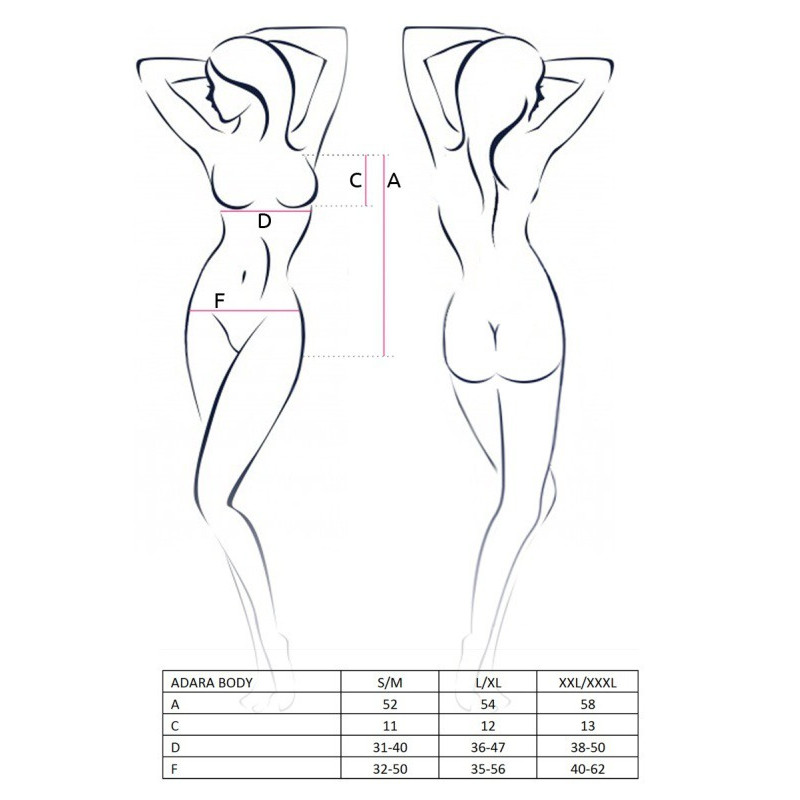 Еротичний костюм медсестри Passion Erotic Line AKKIE SET L/XL Білий