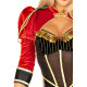 Костюм циркачки Leg Avenue Circus Ringmaster Diva Catsuit M