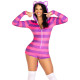 Комбинезон-костюм кошечки Leg Avenue Comfy Cheshire XS, с капюшоном
