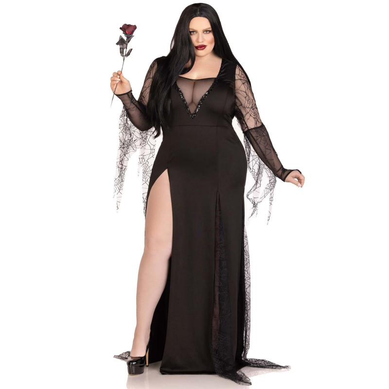 Костюм Мортиши Аддамс Leg Avenue Sexy Spooky Morticia 3X–4X