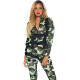 Эротический костюм десантницы Leg Avenue Pretty Paratrooper M, комбинезон, портупея