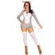 Комбинезон-костюм мышки Leg Avenue Comfy Mouse L, с капюшоном