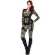 Эротический костюм десантницы Leg Avenue Pretty Paratrooper XL, комбинезон, портупея
