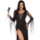 Костюм Мортиши Аддамс Leg Avenue Sexy Spooky Morticia S
