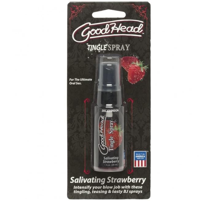 Спрей для мінету Doc Johnson GoodHead Tingle Spray – Strawberry 29 мл зі стимулюючим ефектом