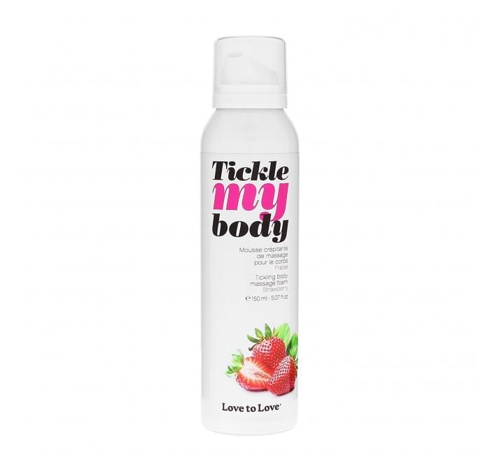 Масажна піна Love To Love Tickle My Body Strawberry (150 мл)