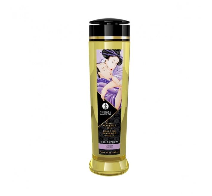 Масажна олія Shunga Sensation Lavender 240 мл