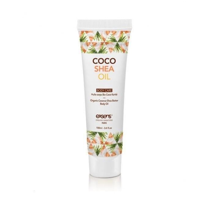 Органическое кокосовое масло Карите Ши для тела EXSENS Coco Shea Oil 100 мл