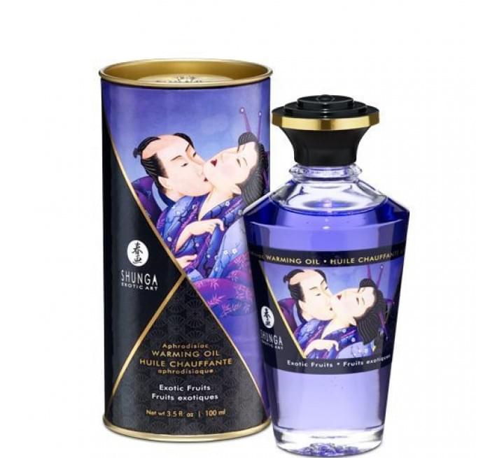 Олія Shunga Aphrodisiac Warming Oil Exotic Fruits 100 мл