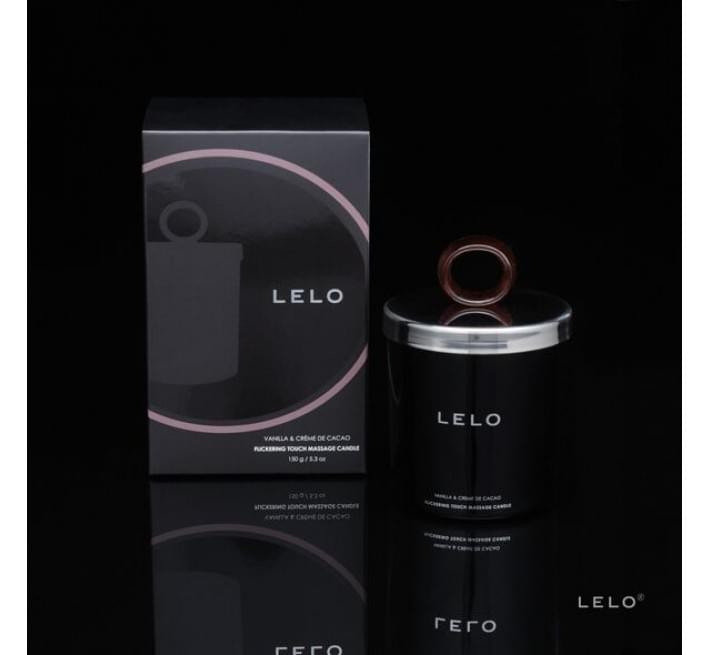 Массажная свеча LELO Massage Candle Vanilla & Creme de Cacao, соевый воск, 36 часов горения