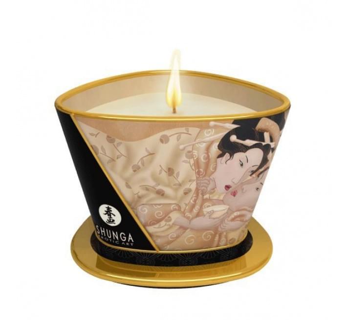 Массажная свеча Shunga Massage Candle Vanilla Fetish 170 мл