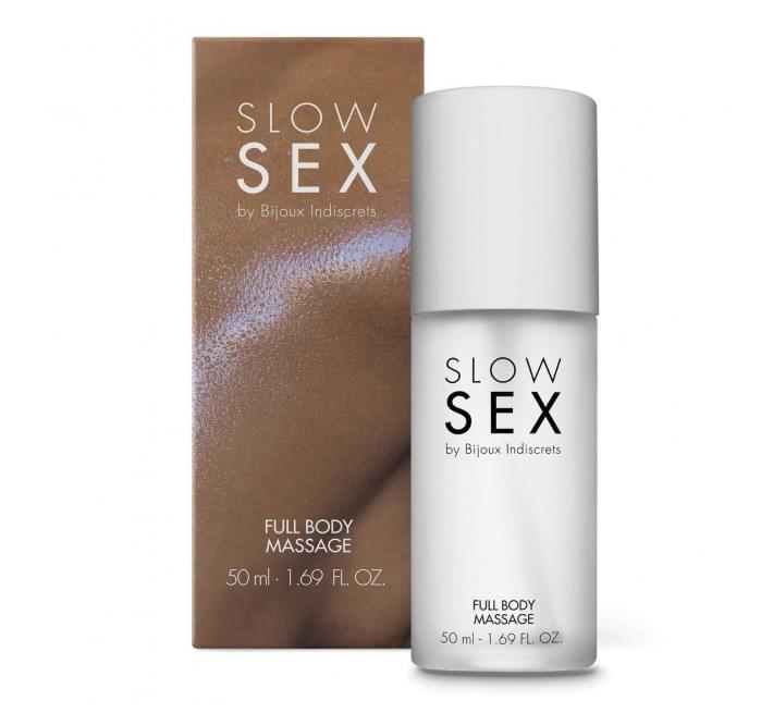 Гель-лубрикант для масажу тіла Slow Sex by Bijoux Indiscrets