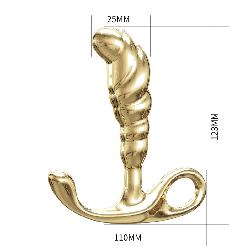 Масажер простати Pretty Love Jack Zink Alloy Prostate Massager