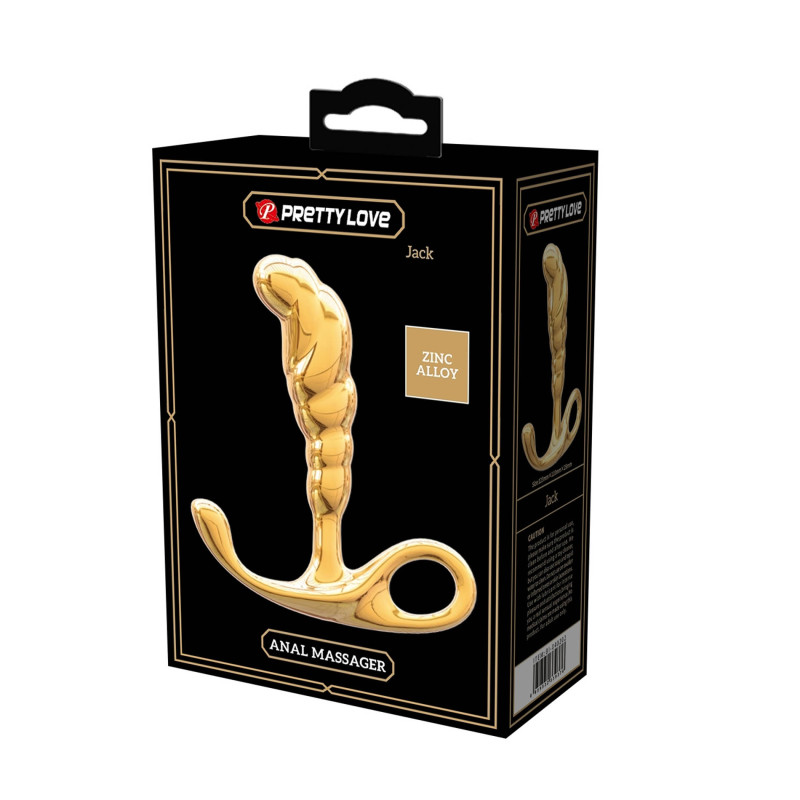 Масажер простати Pretty Love Jack Zink Alloy Prostate Massager