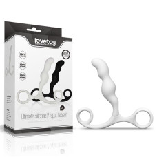 Массажер простаты LoveToy Anal Indulgence Collection Ultimate Silicone PLoveToySpot Teaser White