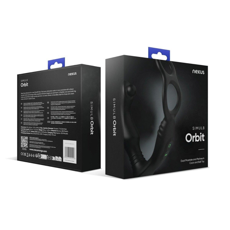 Стимулятор простати Nexus SIMUL8 Orbit Edition з ерекційним кільцем