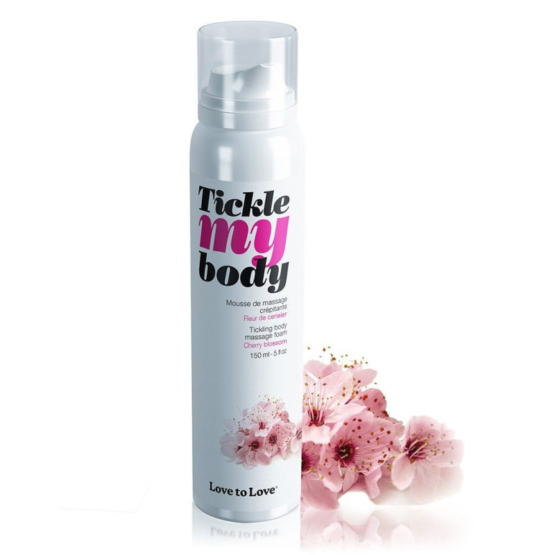 Массажная пена Love To Love TICKLE MY BODY Cherry Blossom 150 мл