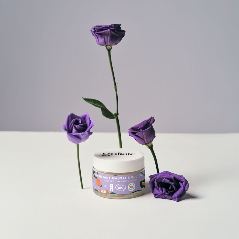 Масажна олія-лубрикант з ароматом та смаком фундука Goliate Couple Gourmand Noisette 50 мл