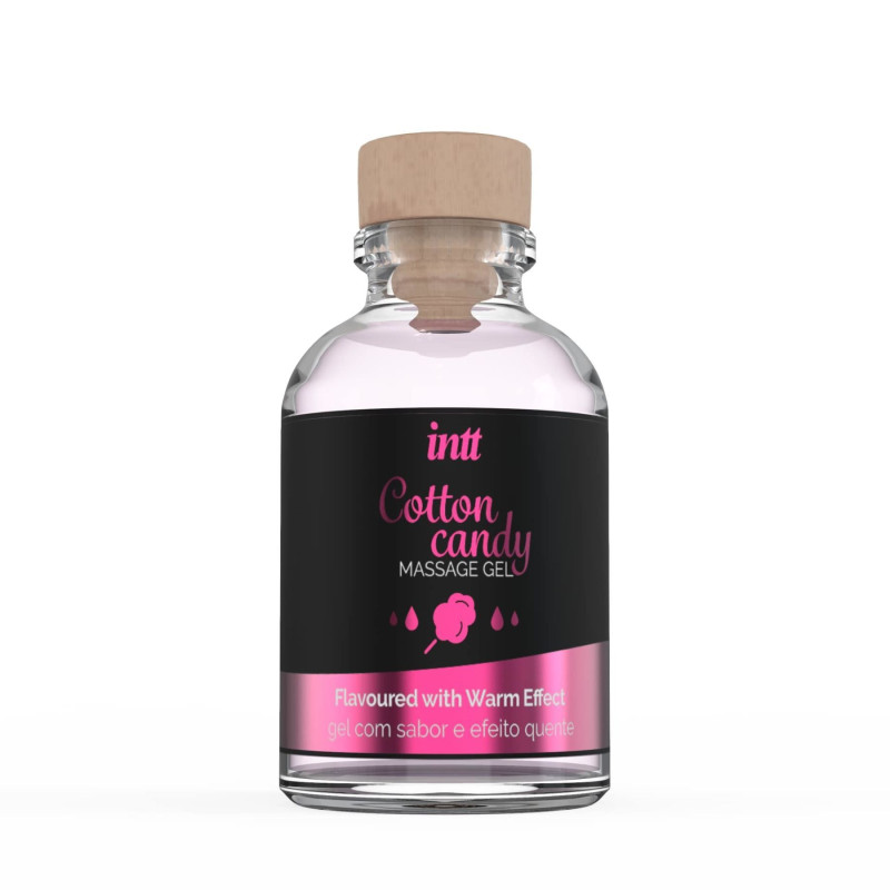 Массажный гель для интимных зон Intt Cotton Candy разогревающий 30 мл