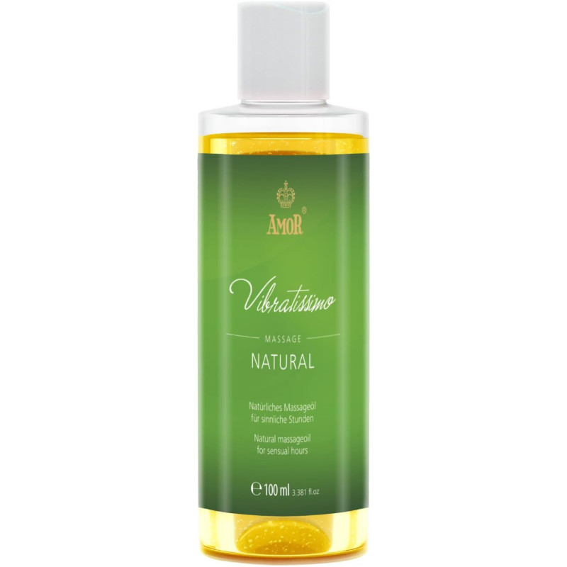 Масажне масло Vibratissimo Natural з нейтральним ароматом 100 мл