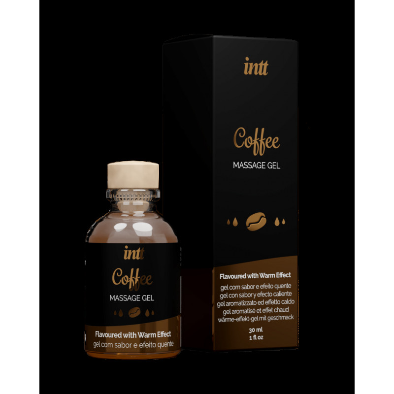Масажний гель для інтимних зон Intt Coffee Розігріваючий 30 мл