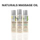 Массажное масло JO Naturals Massage Oil Lavender&Vanilla с натуральными эфирными маслами (120 мл)