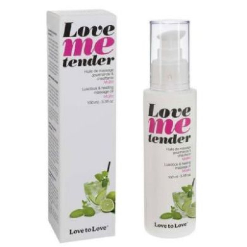 Массажное масло Love To Love LOVE ME TENDER Mojito 100 мл
