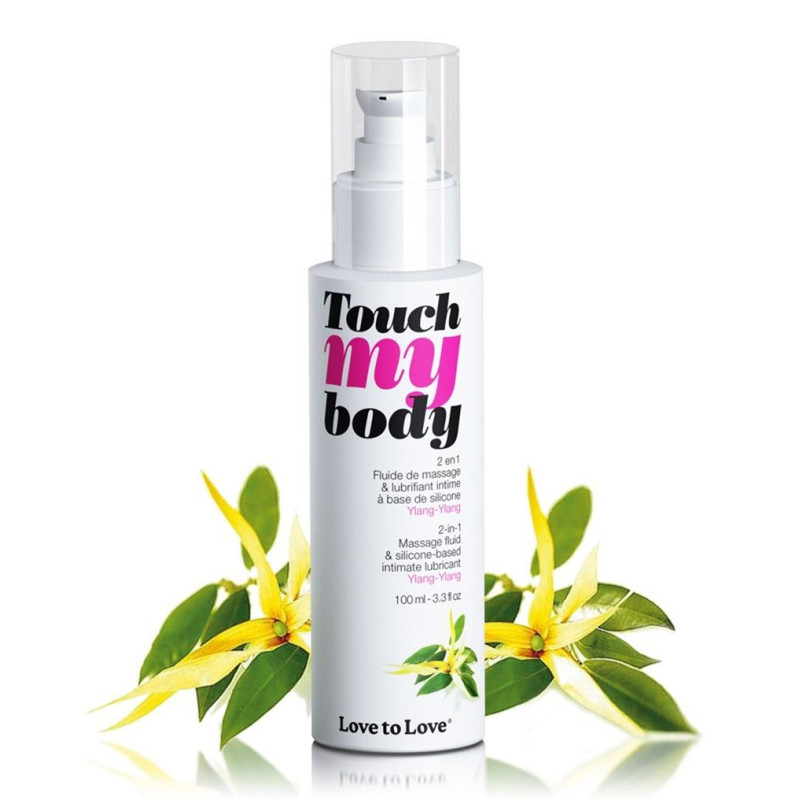 Масажний гель та мастило 2-в-1 Love To Love TOUCH MY BODY Ylang-Ylang 100 мл